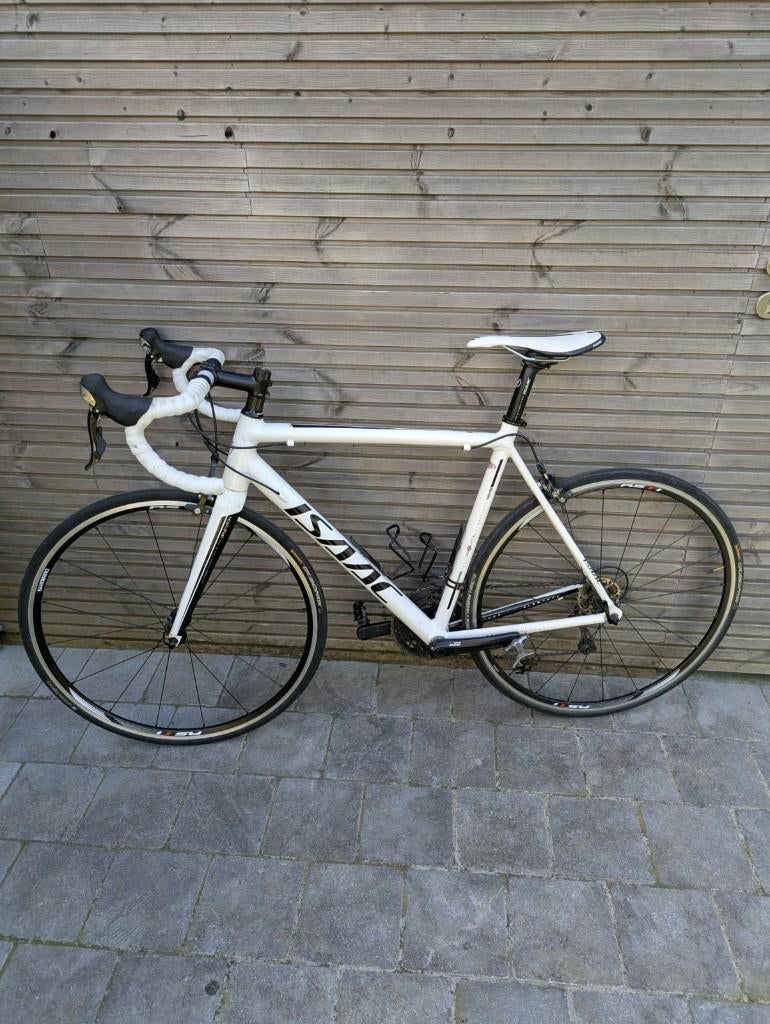 koersfiets Isaac Graviton, Fietsen en Brommers, Ophalen, Gebruikt, Meer dan 20 versnellingen, Overige merken