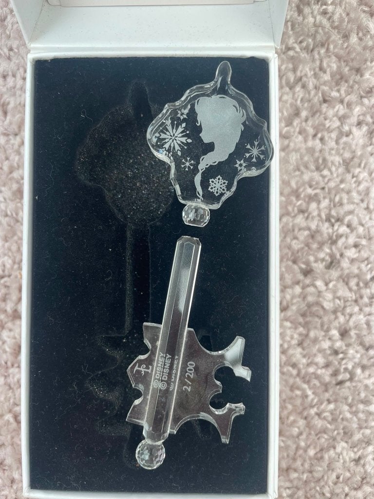 Clé en verre Disney Arribas Elsa (La Reine des Neiges) - EL, Enlèvement, Utilisé