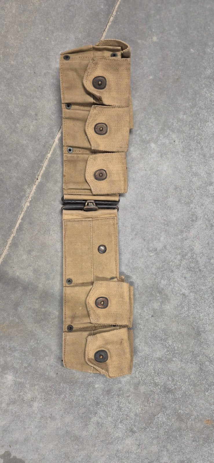 Garand OD3 riem, Verzamelen, Militaria | Tweede Wereldoorlog, Ophalen of Verzenden
