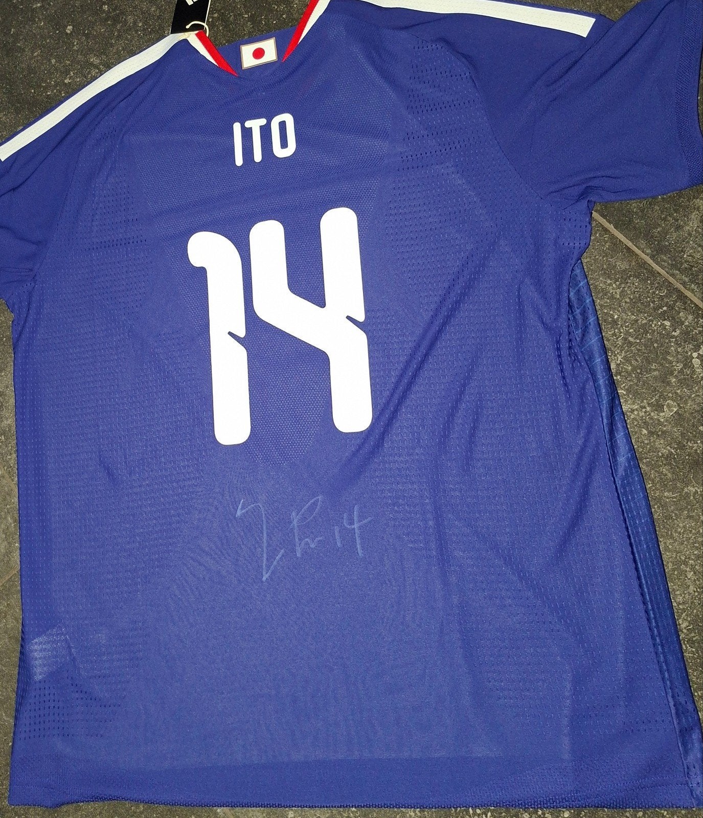 Shirt Japan WK 2026 Signed by Y.Ito, Sports & Fitness, Taille XL, Enlèvement ou Envoi, Maillot