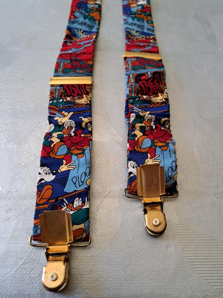 Bretelles en soie MICKEY., Handtassen en Accessoires, Overige Accessoires, Ophalen of Verzenden