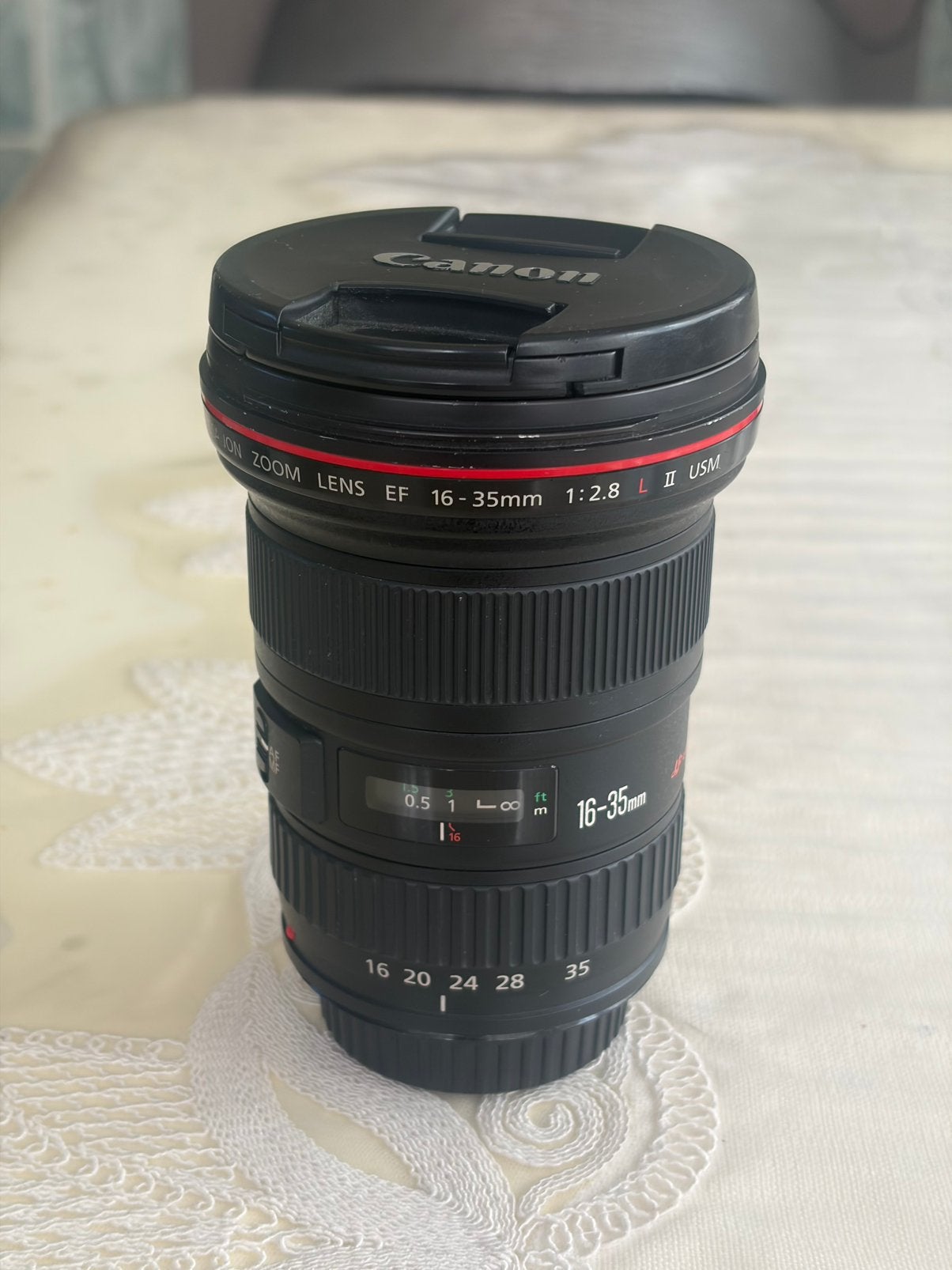 Objectif CANON 16-35mm 2.8 II USM, TV, Hi-fi & Vidéo, Photo | Lentilles & Objectifs, Enlèvement ou Envoi, Comme neuf, Canon