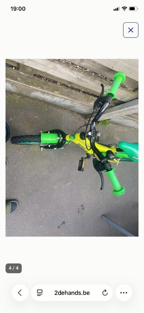 Kinderfiets, Enlèvement