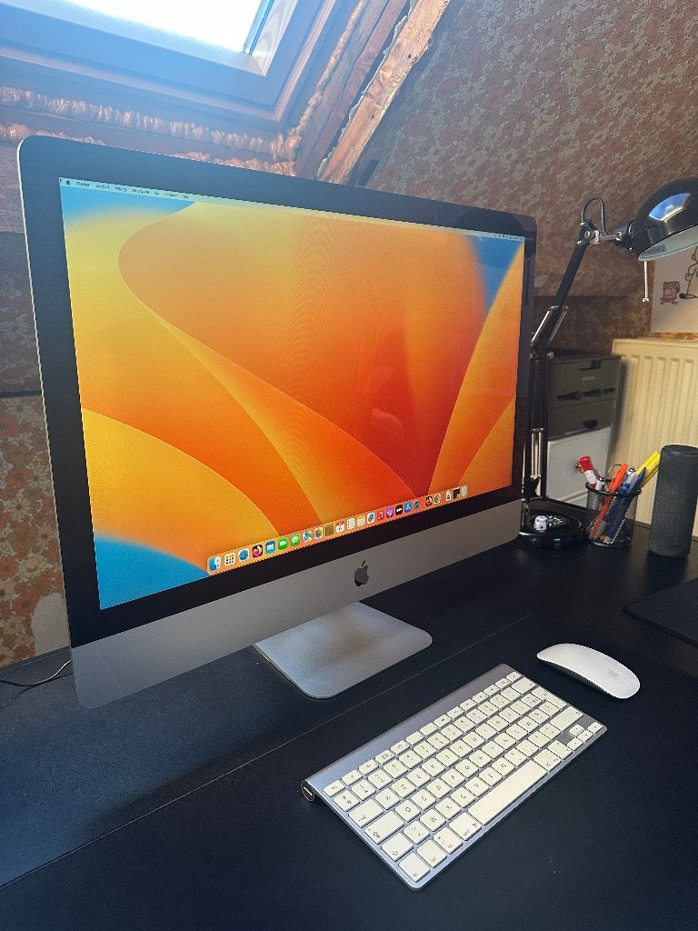 Apple iMac 27”–24GB RAM – 1TB – macOS Ventura – Complete set, Ophalen, Gebruikt, IMac, 1 TB