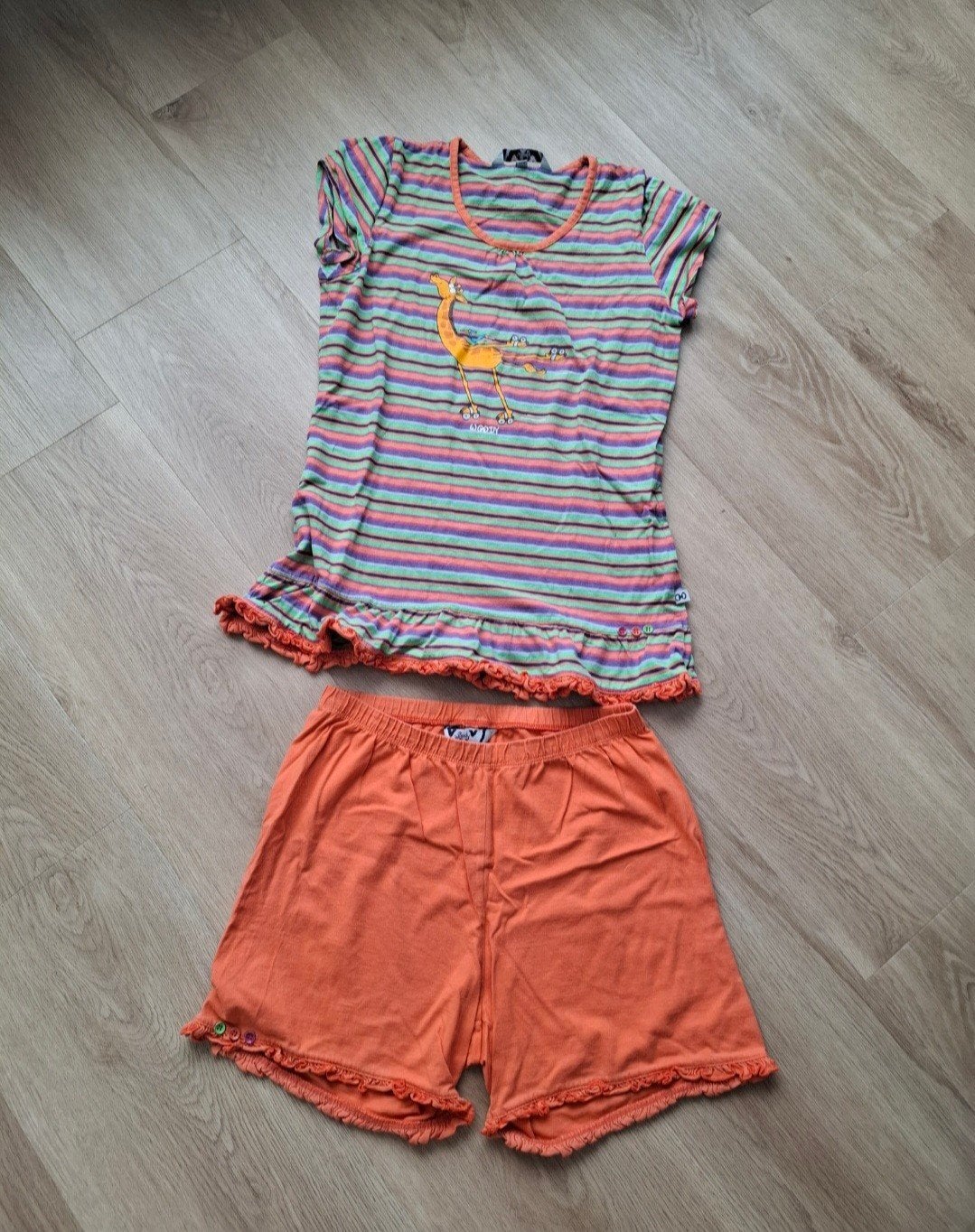 Pyjama Woody maat 16A, Kinderen en Baby's, Kinderkleding | Maat 176, Nacht- of Onderkleding, Meisje, Ophalen of Verzenden, Zo goed als nieuw