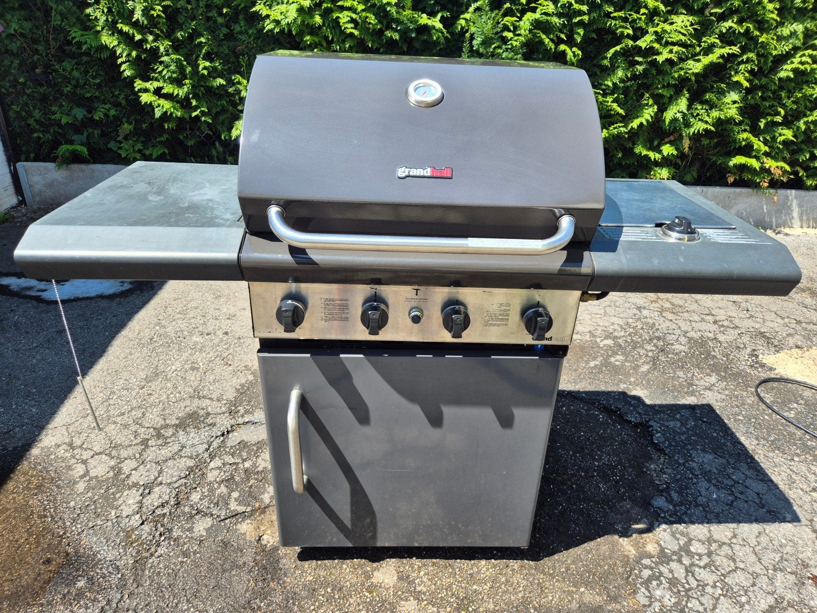 gasbarbecue te koop GrandHall, Jardin & Terrasse, Barbecues à gaz, Enlèvement