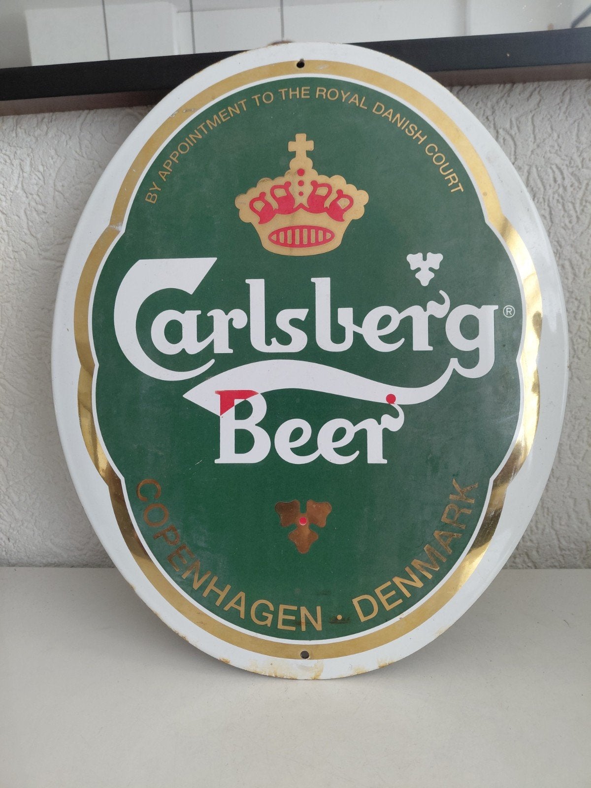 emaille bord Carlsberg, Enlèvement ou Envoi