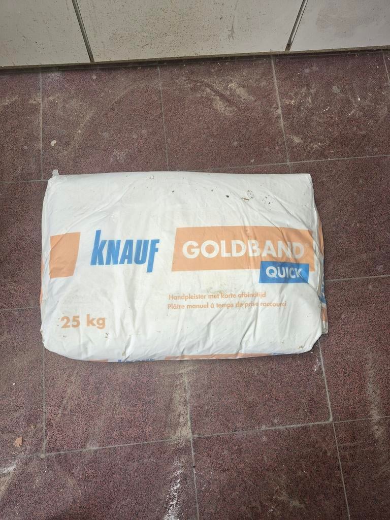 Knauw goldband 25 kg 1 zak, Bricolage & Construction, Enlèvement