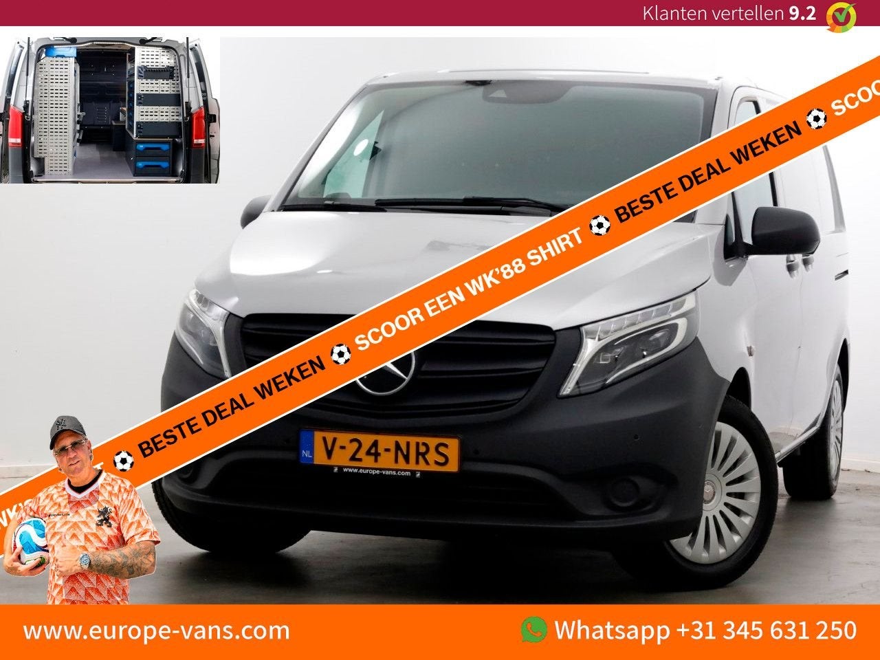 Mercedes-Benz Vito 114 CDI 136pk Compact 9G Automaat 2x Schu, Autos, Camionnettes & Utilitaires, 197 g/km, Argent ou Gris, Achat