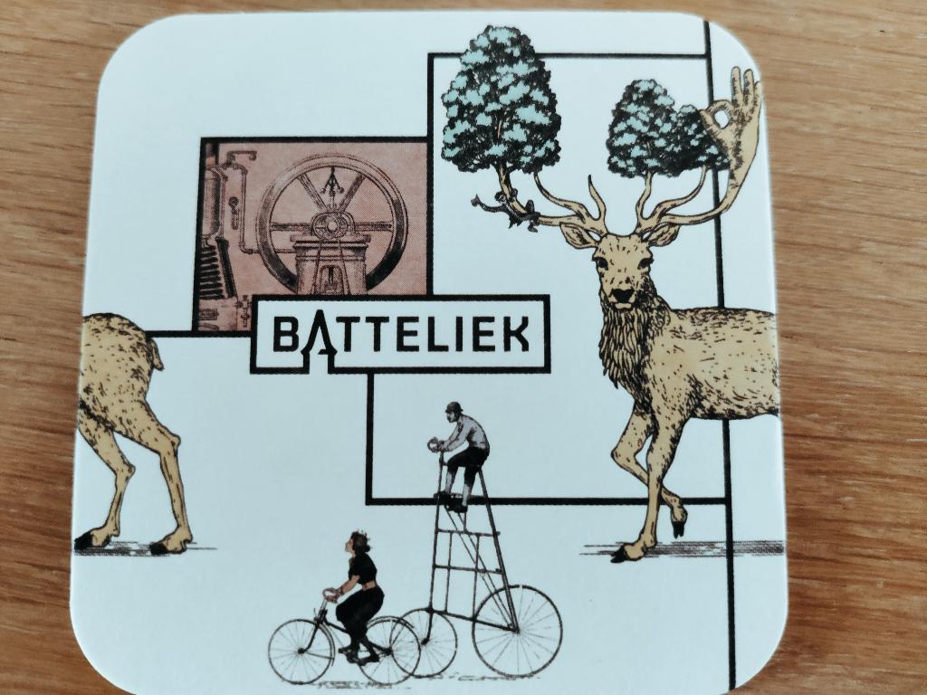 Bierviltje Batteliek, Verzamelen, Ophalen of Verzenden, Nieuw, Viltje(s), Overige merken