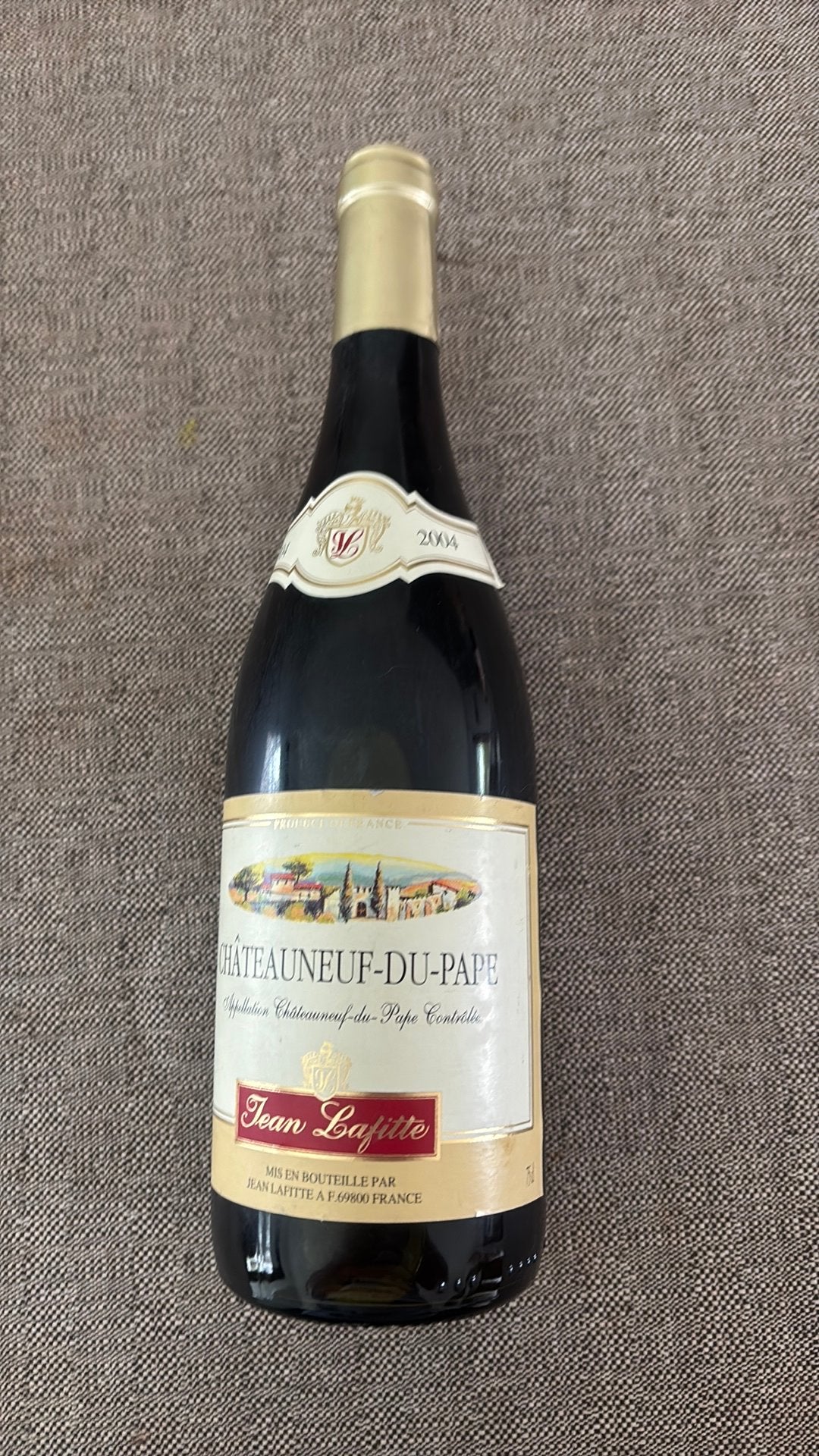 Châteauneuf -du-pape, Enlèvement, Comme neuf, Vin rouge