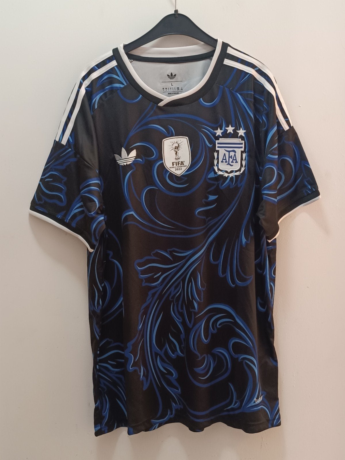 Duitsland WK uit voetbalshirt maat L, Sport en Fitness, Voetbal, Maat L, Ophalen of Verzenden