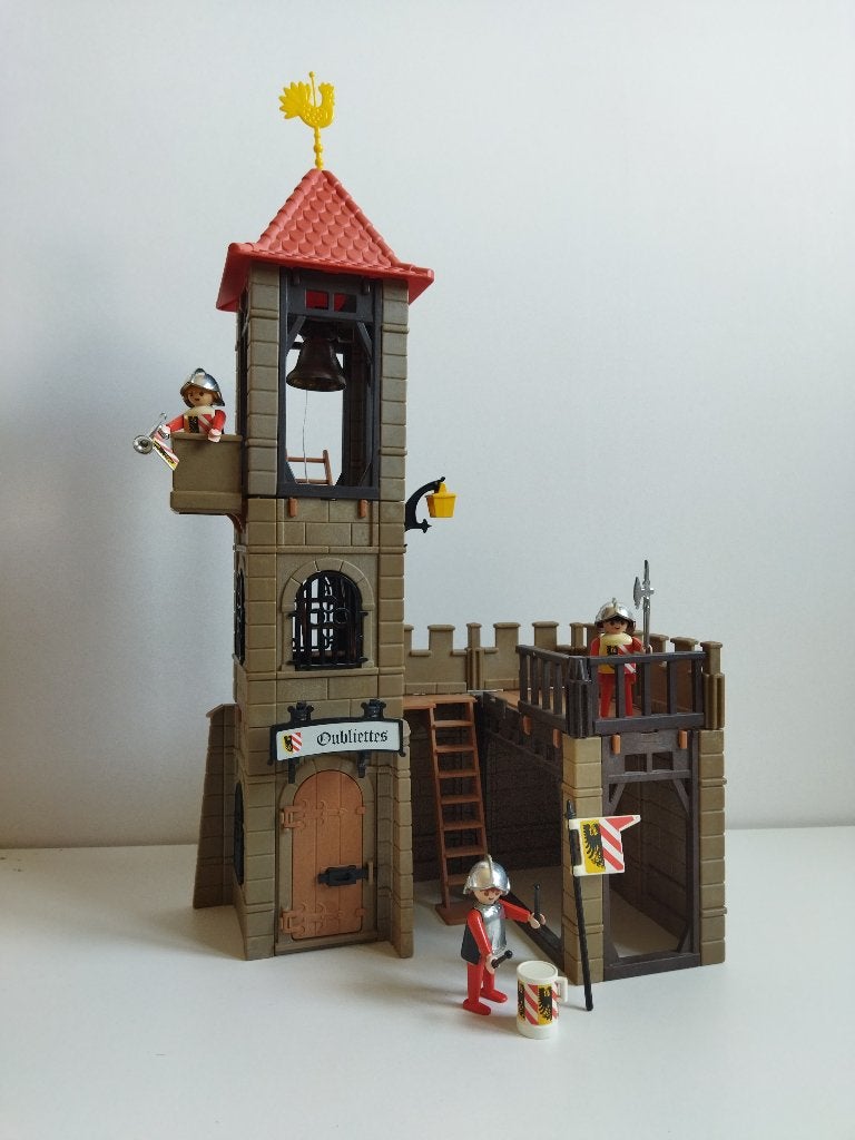 3445 Kasteel toren Ridders jaren 80 - 90, Ophalen of Verzenden, Gebruikt, Complete set