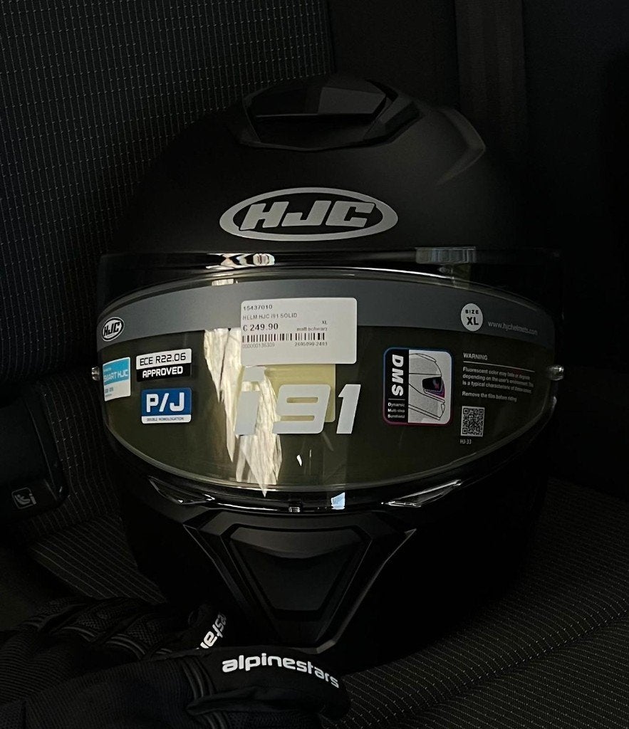 HJC i92 Modulaire Motorhelm (zo goed als nieuw) XL, Ophalen, Dames, Integraalhelm, Tweedehands