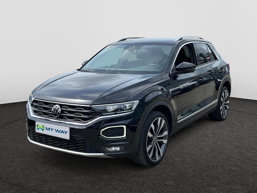 Volkswagen T-Roc AUTOMAAT*150PK*CAMERA*SENSOREN*CARPLAY*TREK, Automaat, Navigatiesysteem, Zwart, SUV of Terreinwagen