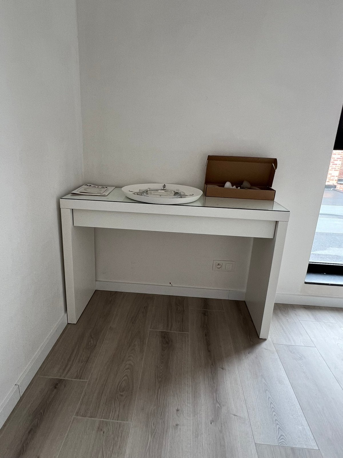Bureau/coiffeuse, Autres types, 120 cm, Comme neuf, Enlèvement