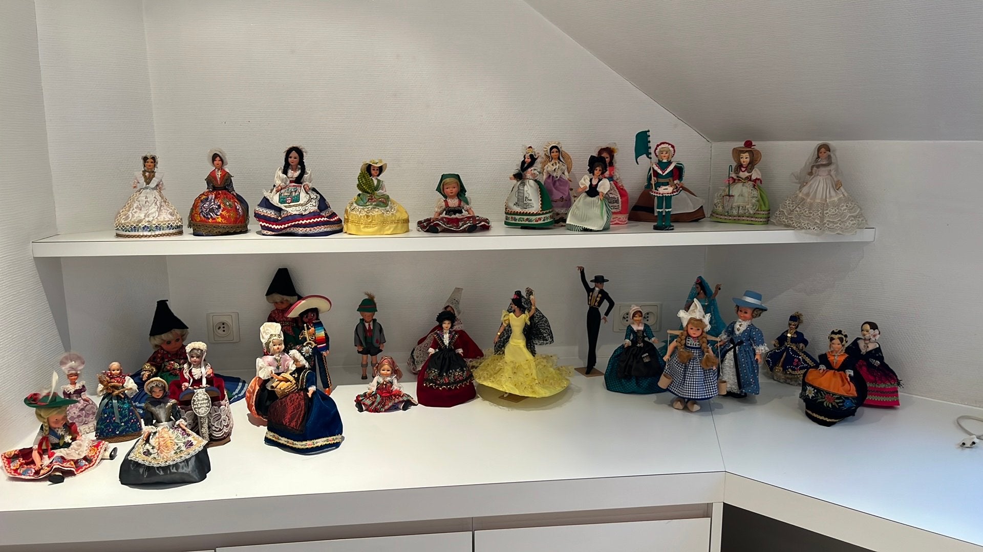 Souvenir poppen 36 stuks, Collections, Poupées, Enlèvement, Comme neuf