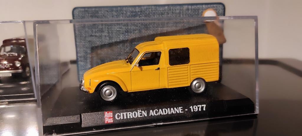 Citroën Acadiane jaune 1977 1:43 en vitrine, Enlèvement ou Envoi