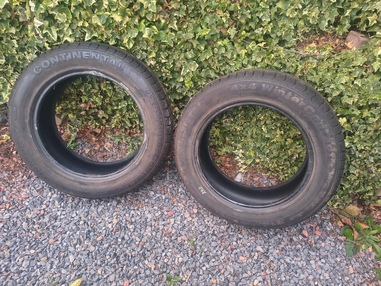 Pneus hiver 215/60R17 Continental, Autos : Pièces & Accessoires, Enlèvement, 17 pouces, Pneus hiver, Pneu(s)