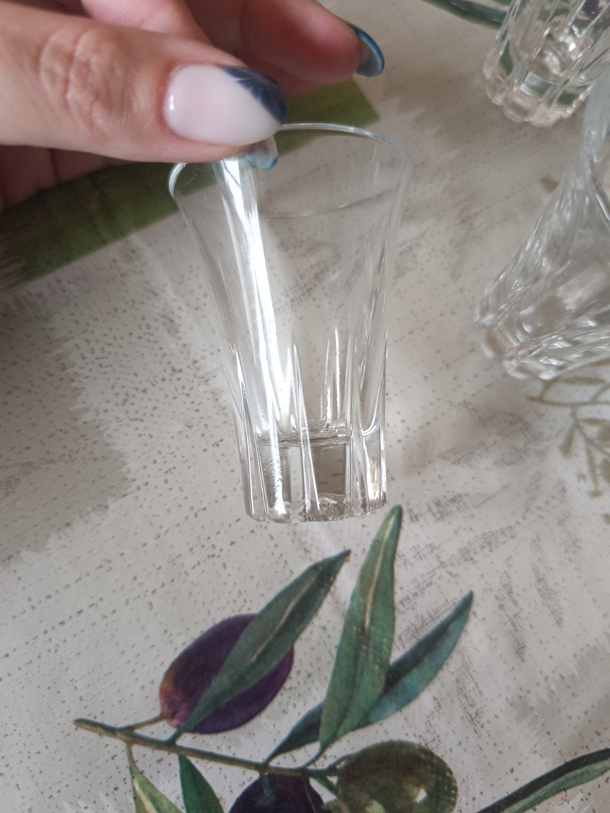 Lot de 4 verres à liqueur shot, Enlèvement, Comme neuf, Verres et Verres à shot