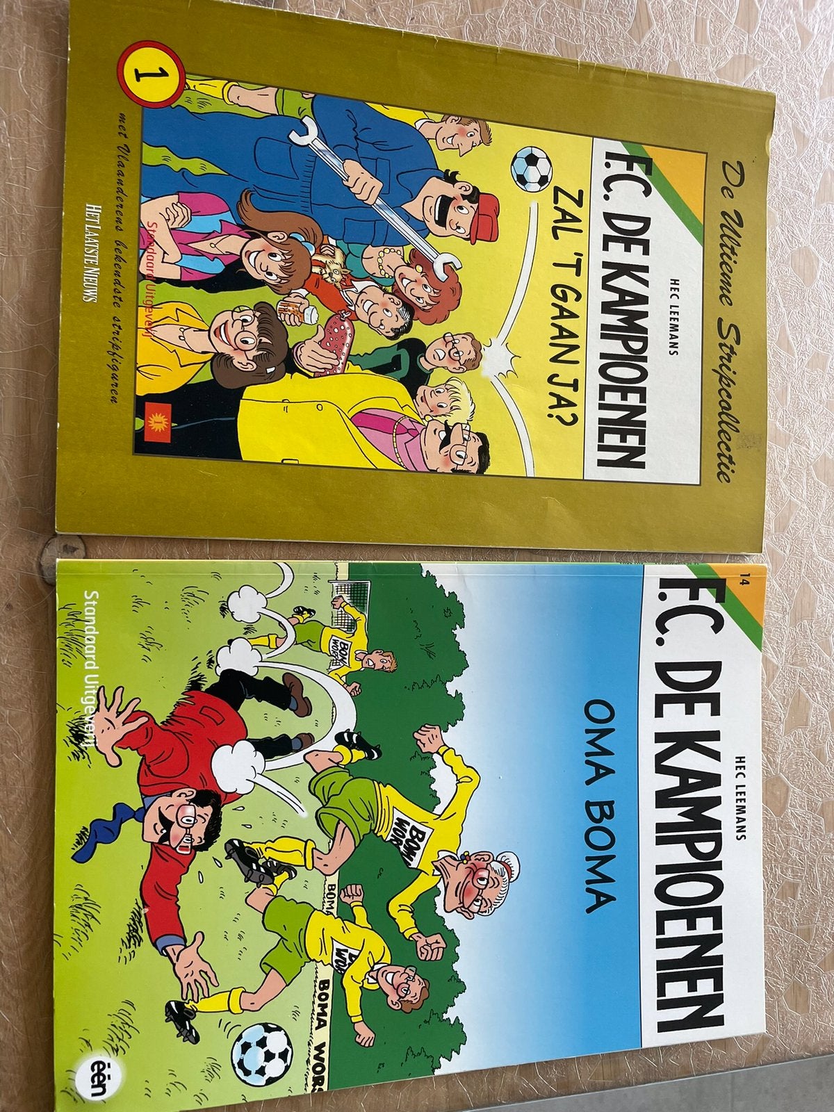 F C De Kampioenen, Boeken, Ophalen, Zo goed als nieuw