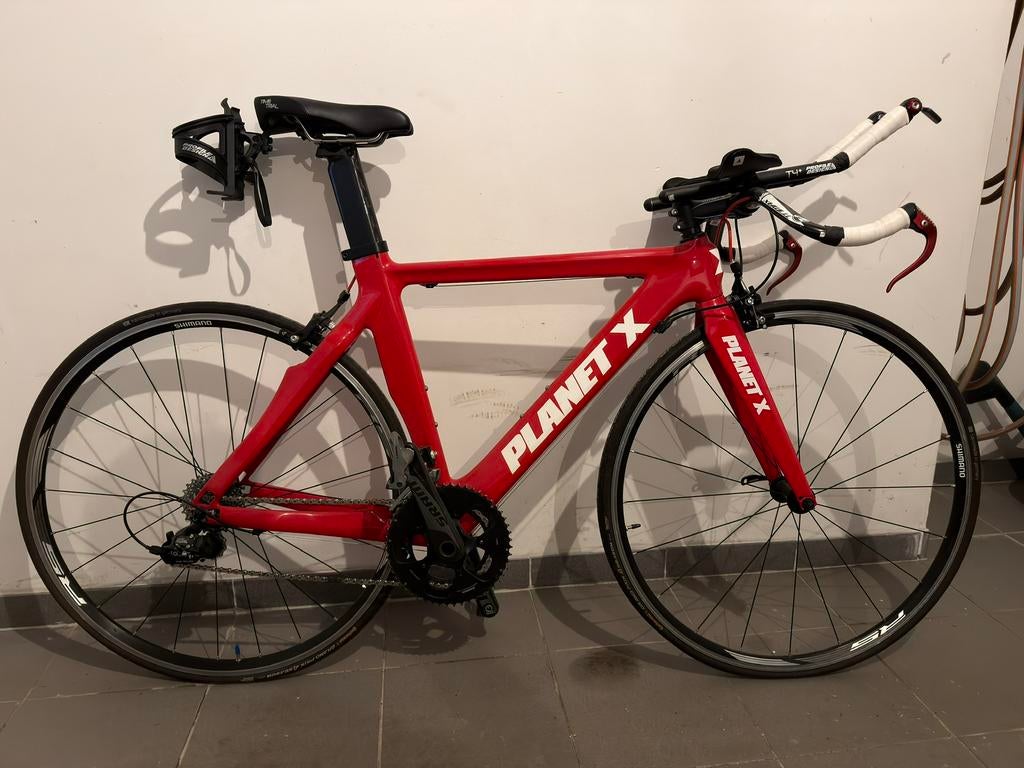 Planet X tijdritfiets - maat M, Fietsen en Brommers, Ophalen, 28 inch, Gebruikt, Carbon