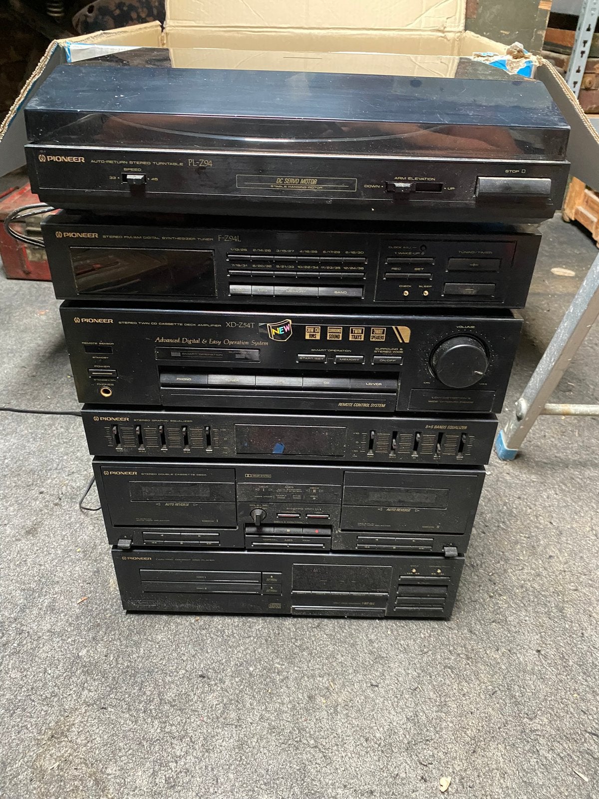 Chane hi fi pionner, Enlèvement, Comme neuf, Tuner ou Radio, Pioneer