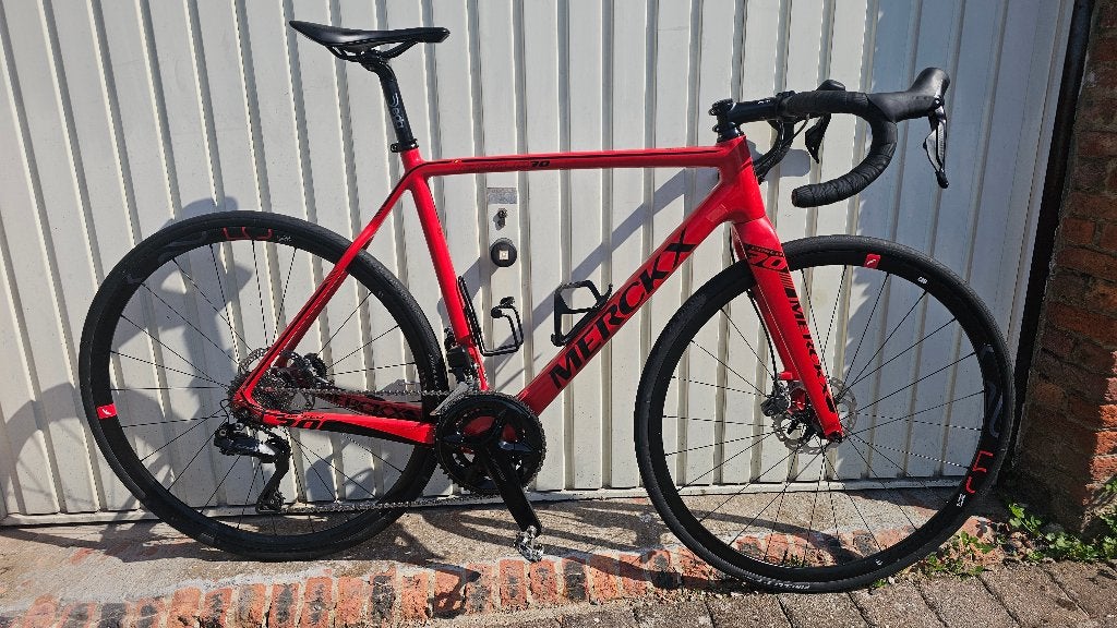 Racefiets cyclocross Eddy Merckx Eeklo 70 disc di2, Ophalen, Carbon, Zo goed als nieuw, Meer dan 20 versnellingen