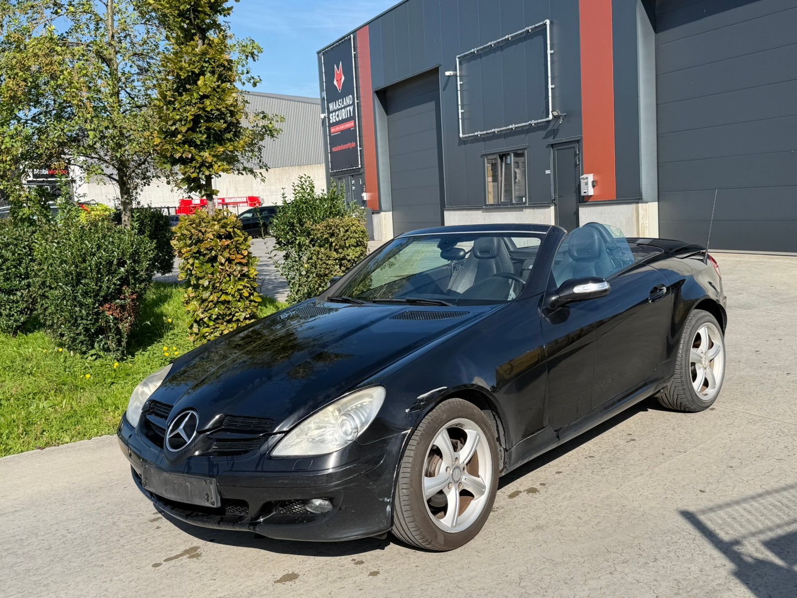 Mercedes SLK200 2008 cabrio automaat 245.000km, Auto's, Automaat, SLK, Bedrijf, Te koop