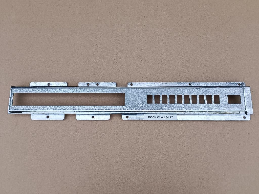 Chroom Toetsenbord Paneel Rock Ola 454 (1975) jukebox, Envoi, Rock Ola