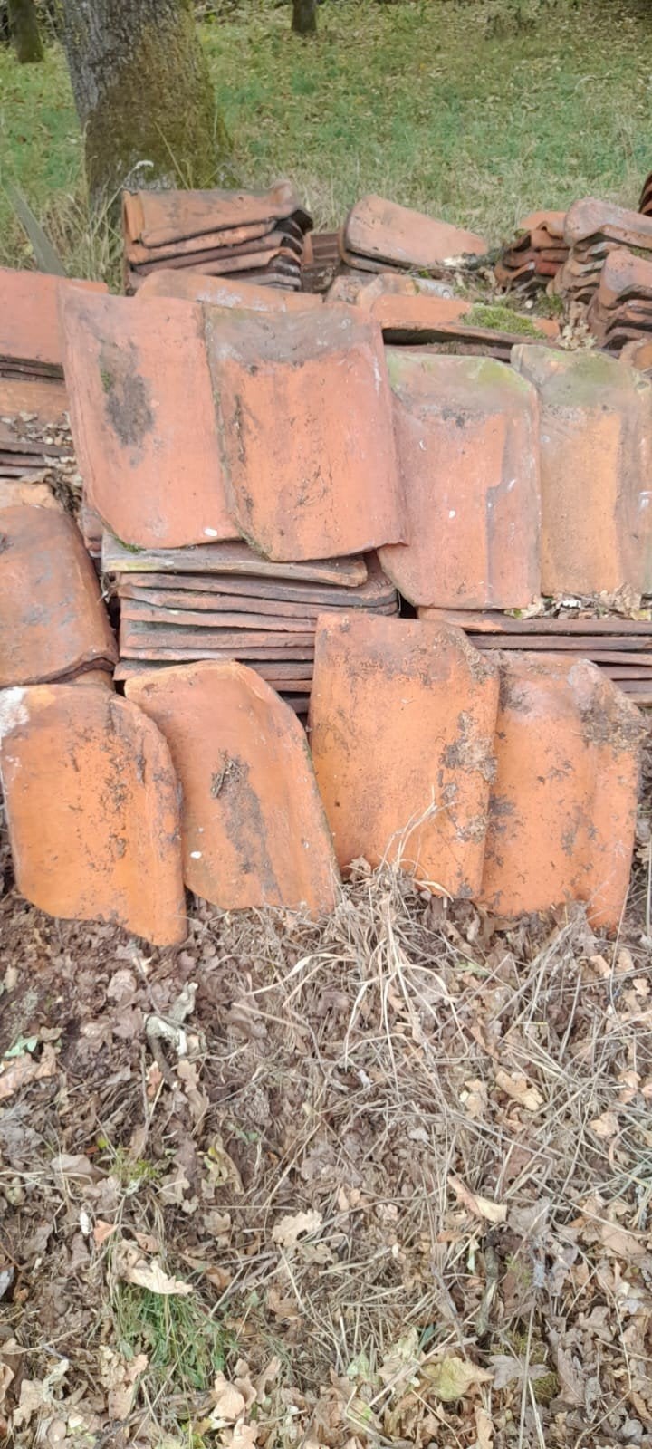 Boomse dakpannen, Doe-het-zelf en Bouw, Dakpannen en Dakbedekking, Ophalen, Dakpannen