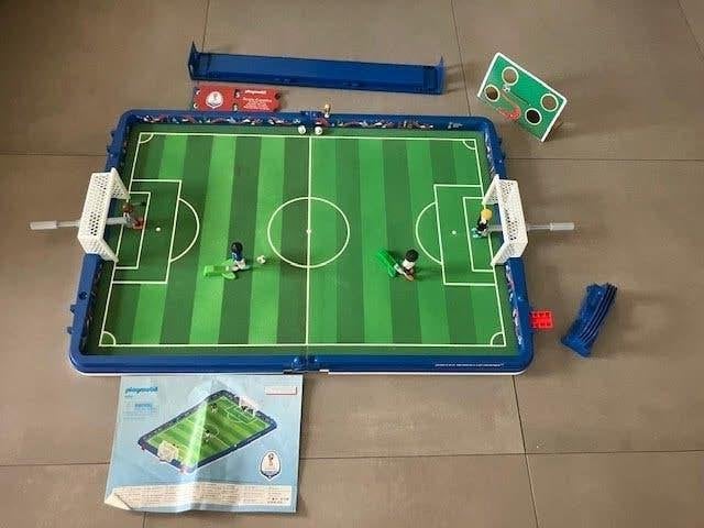 Playmobil Meeneem voetbalstadion WK 2018 Rusland, Ophalen, Zo goed als nieuw, Complete set
