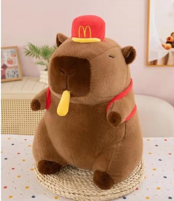 Jolie peluche Capybara McDonalds (30 cm), Envoi, Neuf