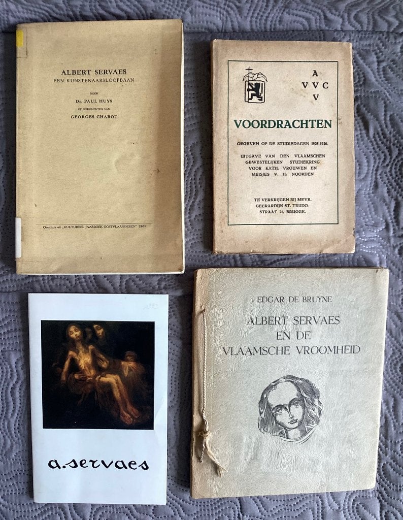 Lot boeken I.v.m. ALBERT SERVAES., Boeken, Ophalen of Verzenden