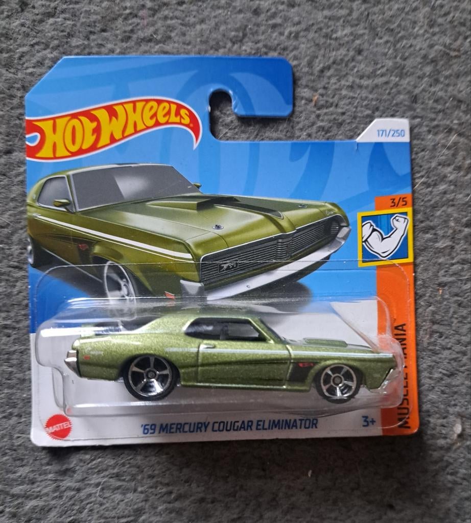 Hotwheels 69 mercury auto 2 stuks, Ophalen of Verzenden, Nieuw, Auto
