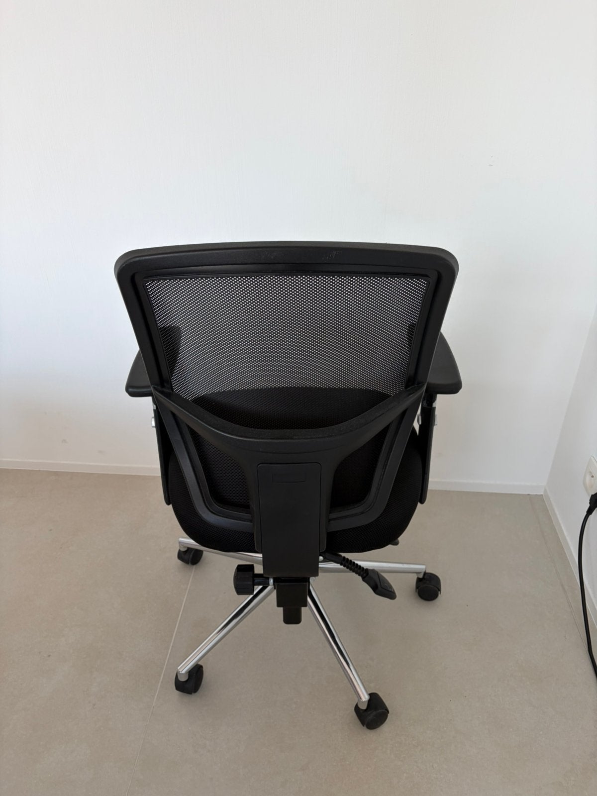 6 x Bureaustoel zwart, Huis en Inrichting, Bureaustoelen, Gebruikt, Bureaustoel, Zwart, Ophalen