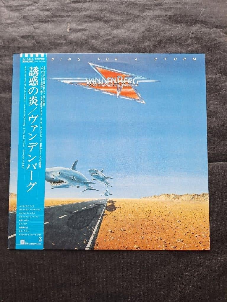 VANDENBERG "Heading for a Storm" hardrock LP (1983) JAPAN, Cd's en Dvd's, LP, Hard Rock, Ophalen of Verzenden, Zo goed als nieuw
