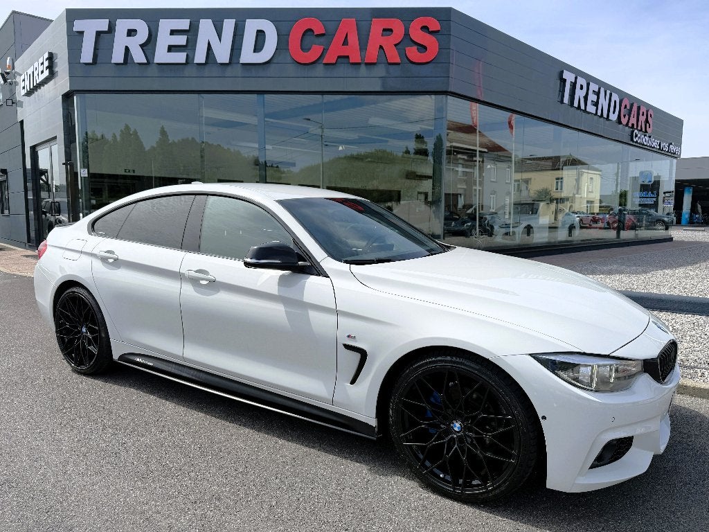 BMW 420 i GRAN COUPÉ AUT PACK-M FULL SHADOW FEU LED CAM, Autos, BMW, Achat, Euro 6, Entreprise, Bleu