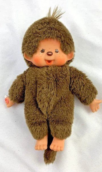 Poupée en peluche Sekiguchi Monchhichi Singe Vintage 20 cm, Enfants & Bébés, Jouets | Peluches, Brun, Singe, Overige karakters