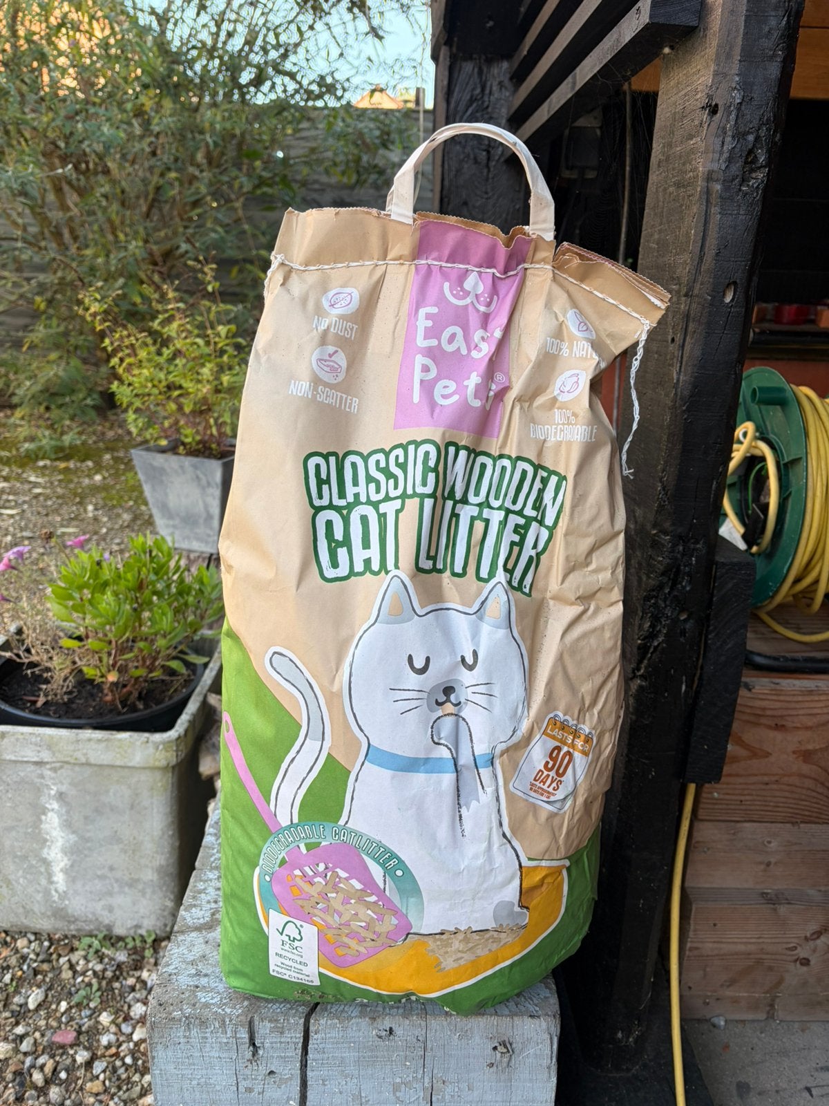 Kattenbakvulling houtkorrels Easypets, Ophalen, Nieuw
