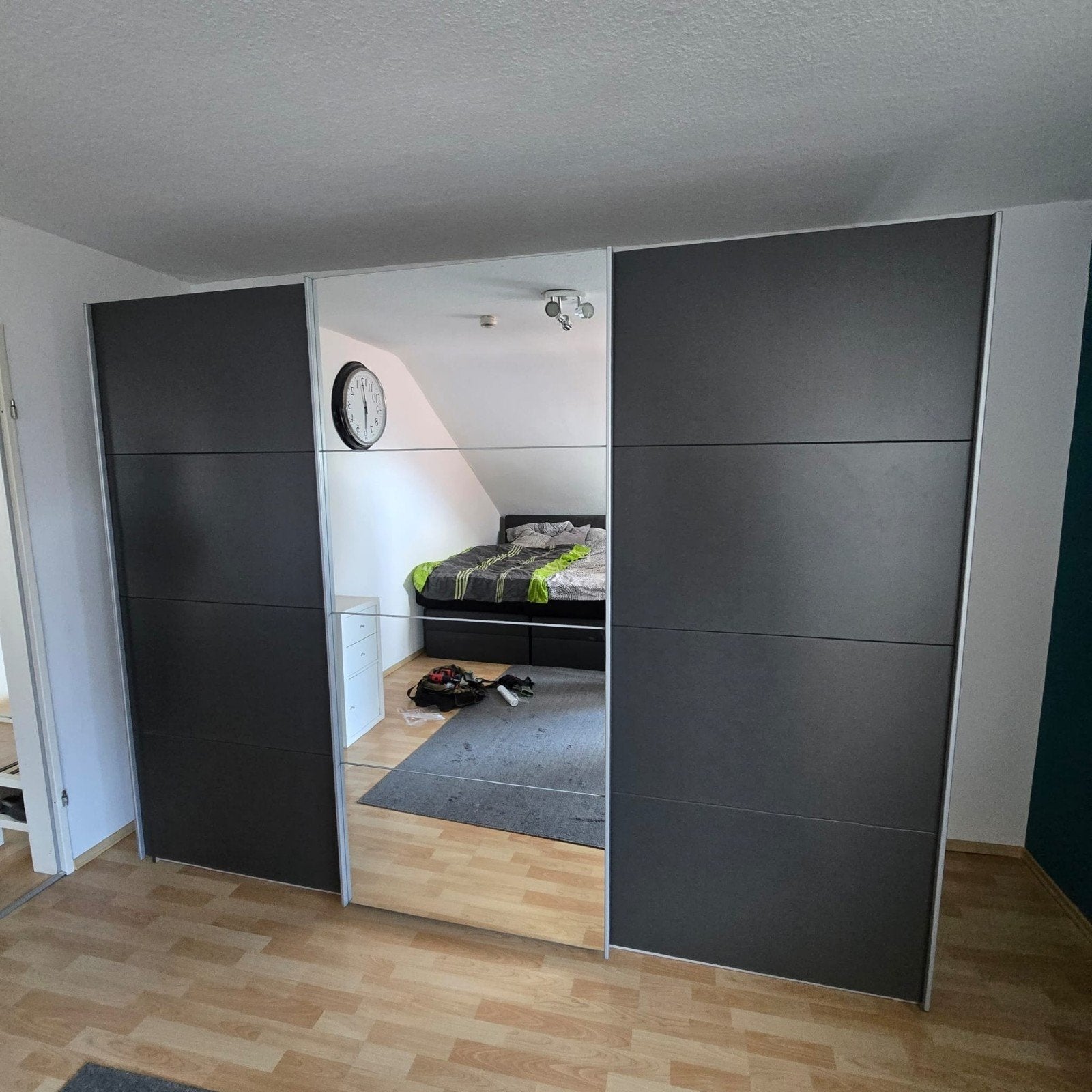 Armoire / Garde-robe 3 portes coulissantes 270 cm