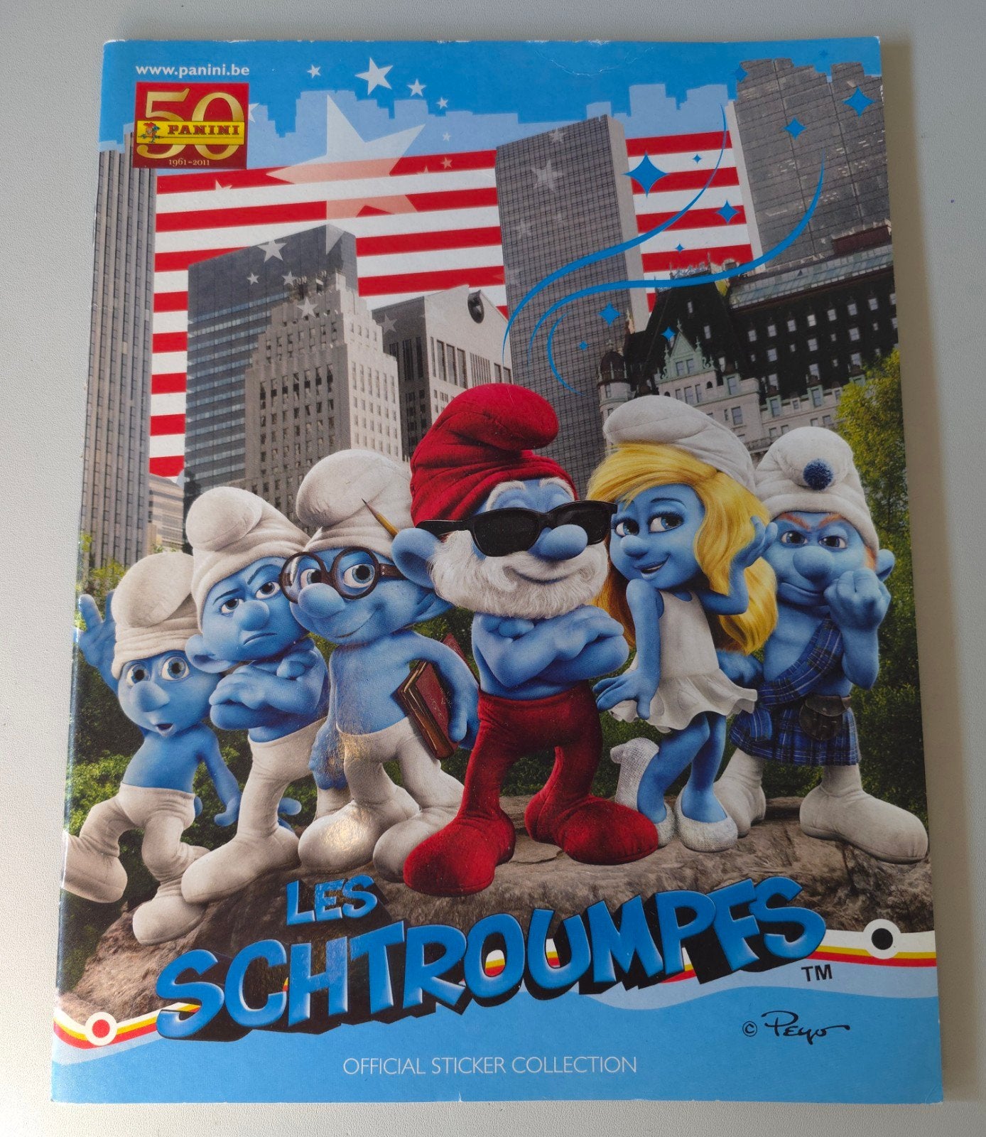 Album Les Schtroumpfs en 3D Panini neuf, Verzamelen, Smurfen, Verzenden, Nieuw, Verschillende Smurfen, Stripboek