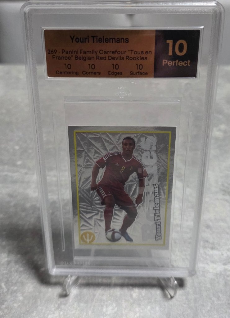 Panini+geen PSA+Euro 2016+Youri Tielemans+Rookie+Rookie, Ophalen of Verzenden, Nieuw, Poster, Plaatje of Sticker