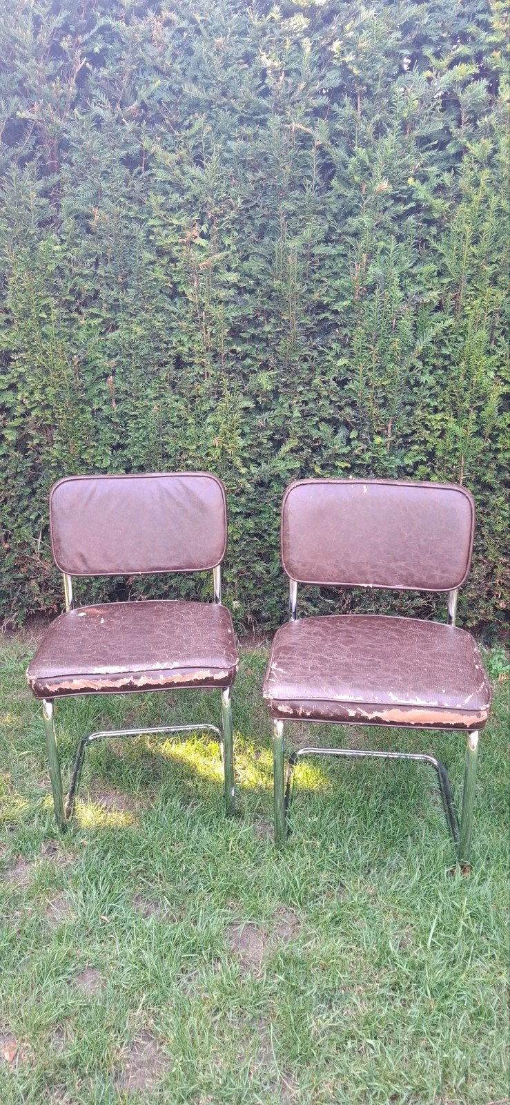 Vintage stoelen, Ophalen