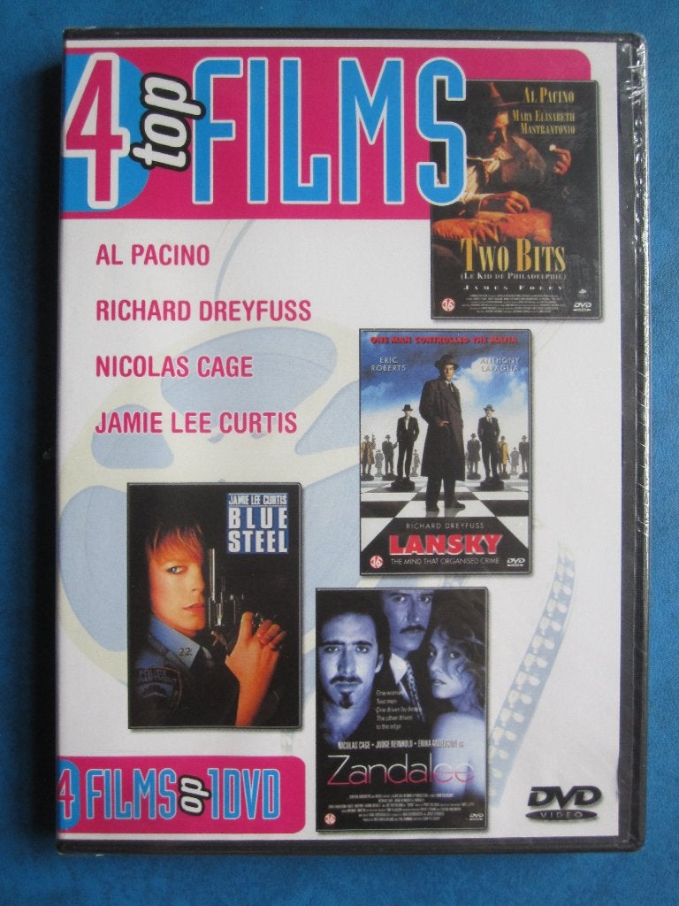 4 meilleurs films (4 films sur 1 DVD) neufs dans la boîte, Enlèvement ou Envoi, Anglais, Néerlandais, À partir de 16 ans
