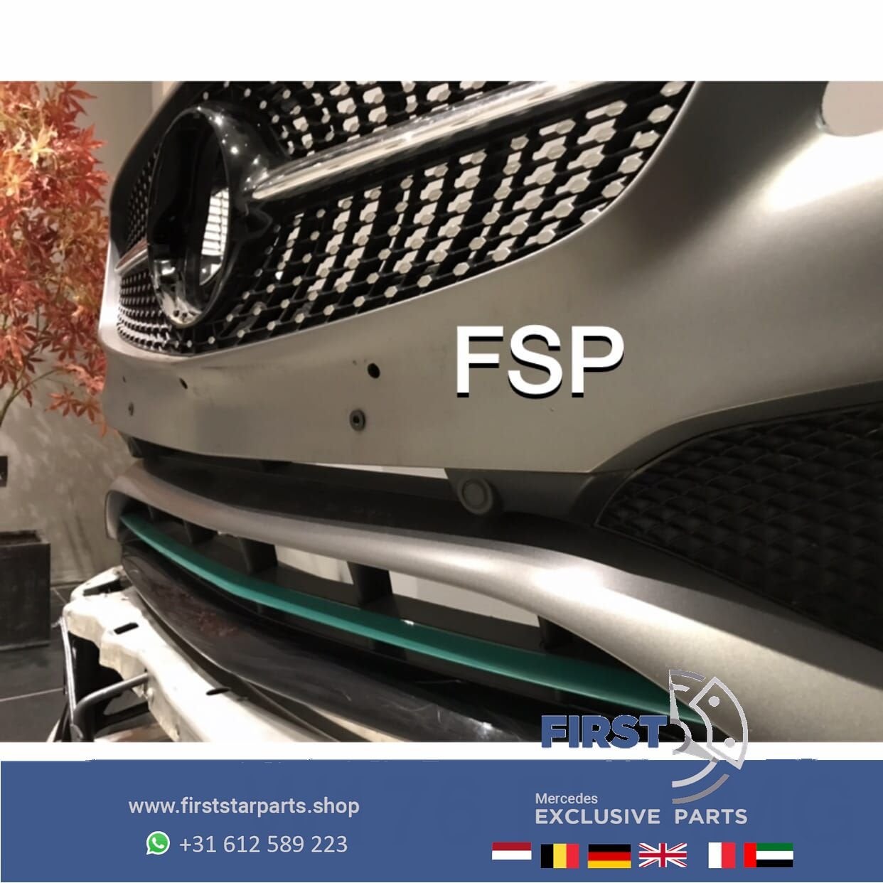 W176 FACELIFT AMG VOORBUMPER COMPLEET A KLASSE 2012-2018 + D, Utilisé, -, Avant, -