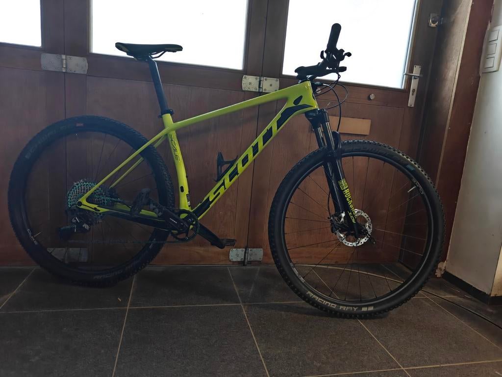 Scott scale 940 carbon nieuwstaat met upgrades, Hardtail, Zo goed als nieuw, Schijfrem, Ophalen