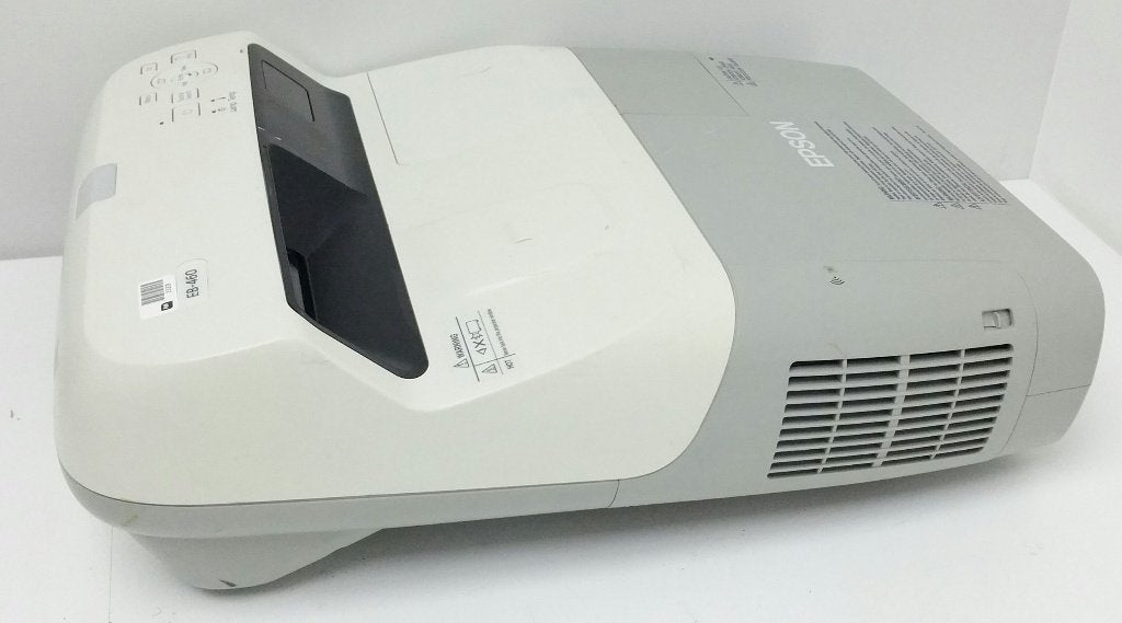 Short Beamer EPSON EB-460 + afstandsbediening + vga snoer, Audio, Tv en Foto, Ophalen