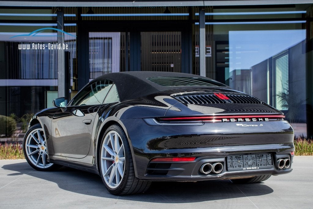 Porsche 911 Carrera S 992 Cabriolet PDK 3.0 Turbo 450CV, Cuir, Achat, Euro 6, Entreprise