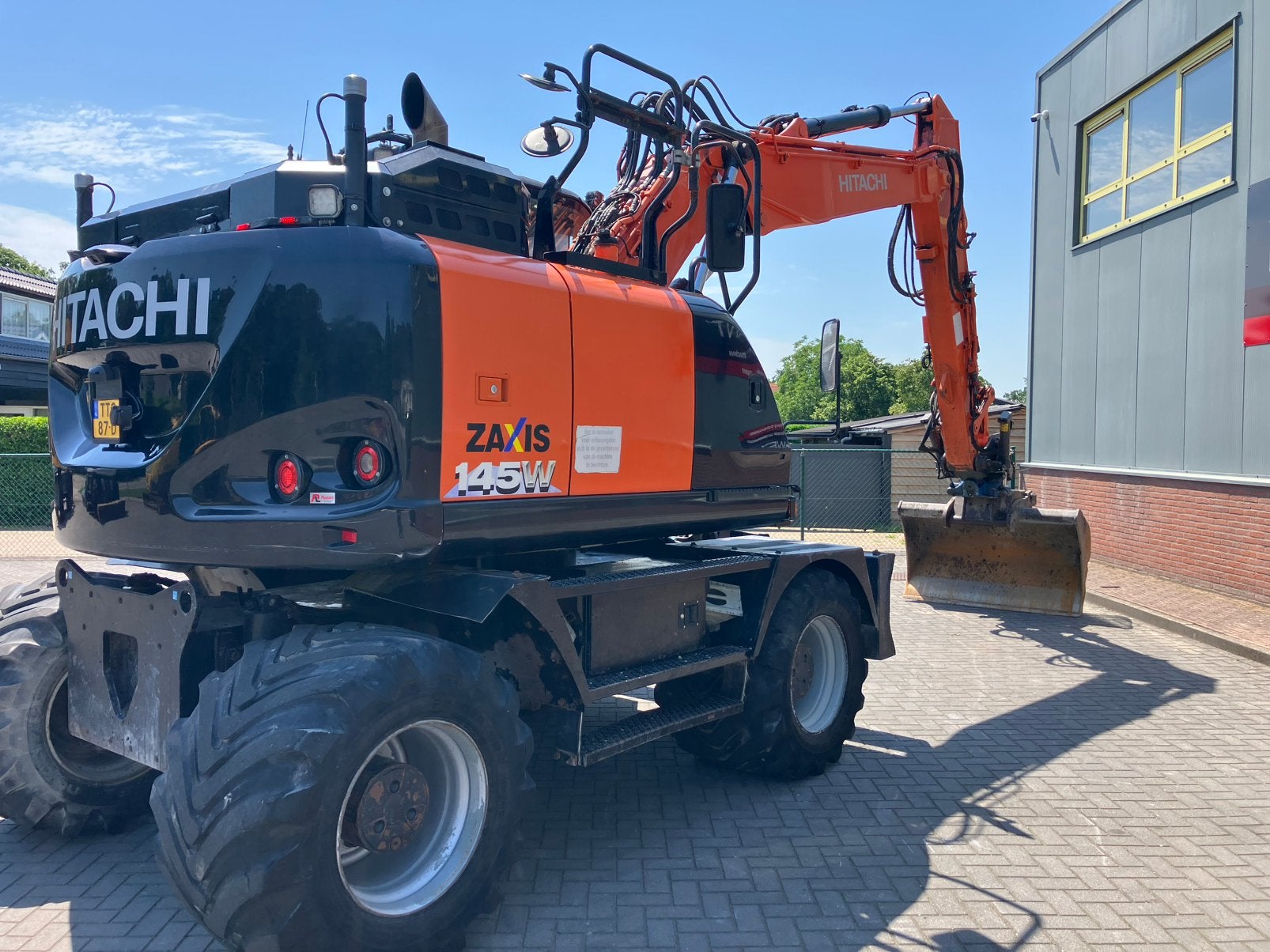Hitachi zx145W 2018, gps, draaikantelstuk!, Enlèvement